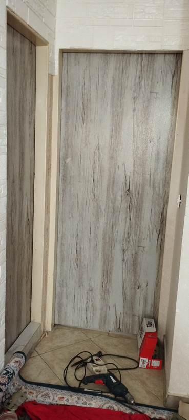 درب ای بی اس رنگ کاج روشن